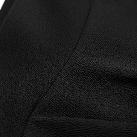 DJT FASHION Women's Casual Mini Flared Plain Pleated Skater Skirt with Shorts - Picture 5 of 6